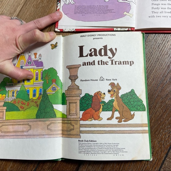 Disney Set of 3 Vintage Hardcover Books - Picture 9 of 14